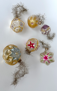  Heirloom Mini Glass Ornaments