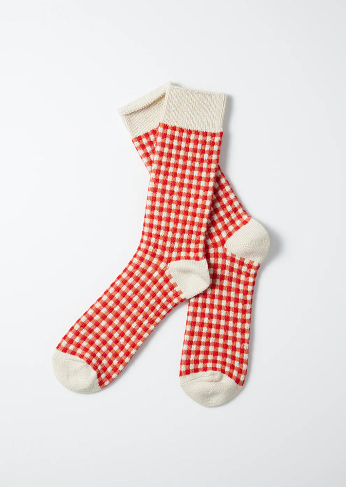 
                  
                    Gingham Check Sock
                  
                