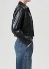 Essie Recycled Cropped Jacket in Black