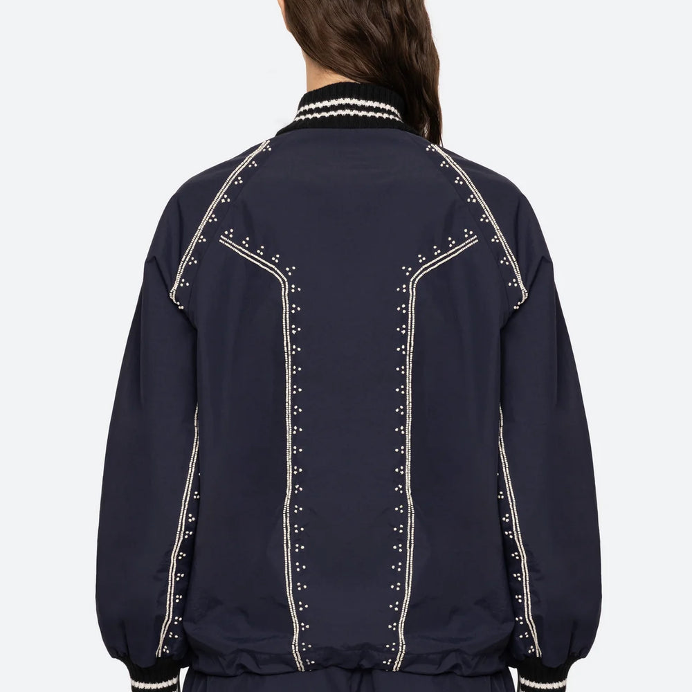 
                      
                        Mille Windbreaker in Navy
                      
                    