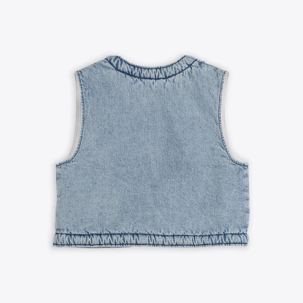 
                  
                    Tsuki Vest in Salt Lake Wash
                  
                