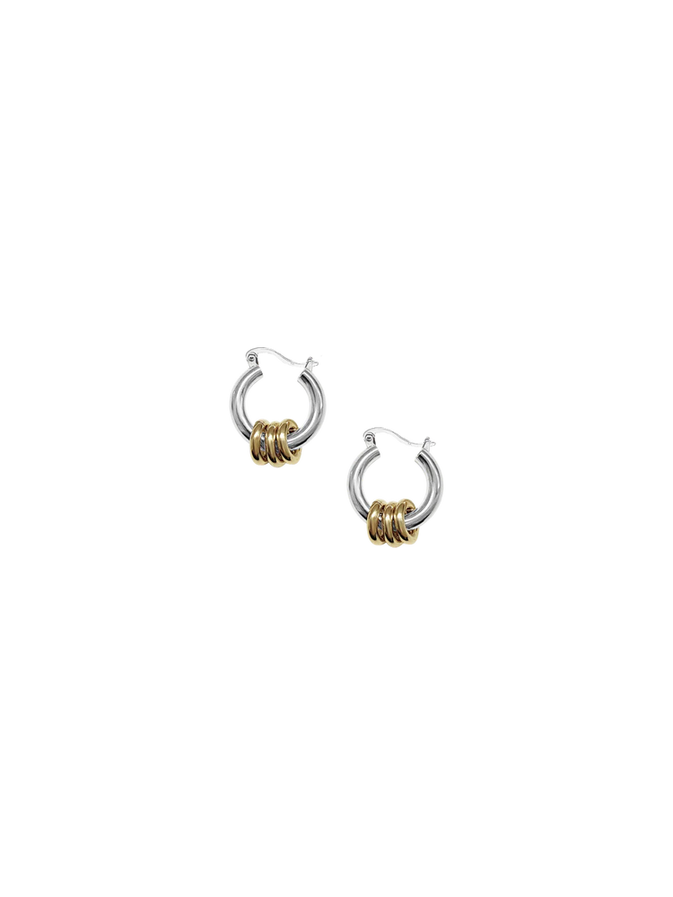 
                  
                    Fillia Earrings in Mixed Metal
                  
                
