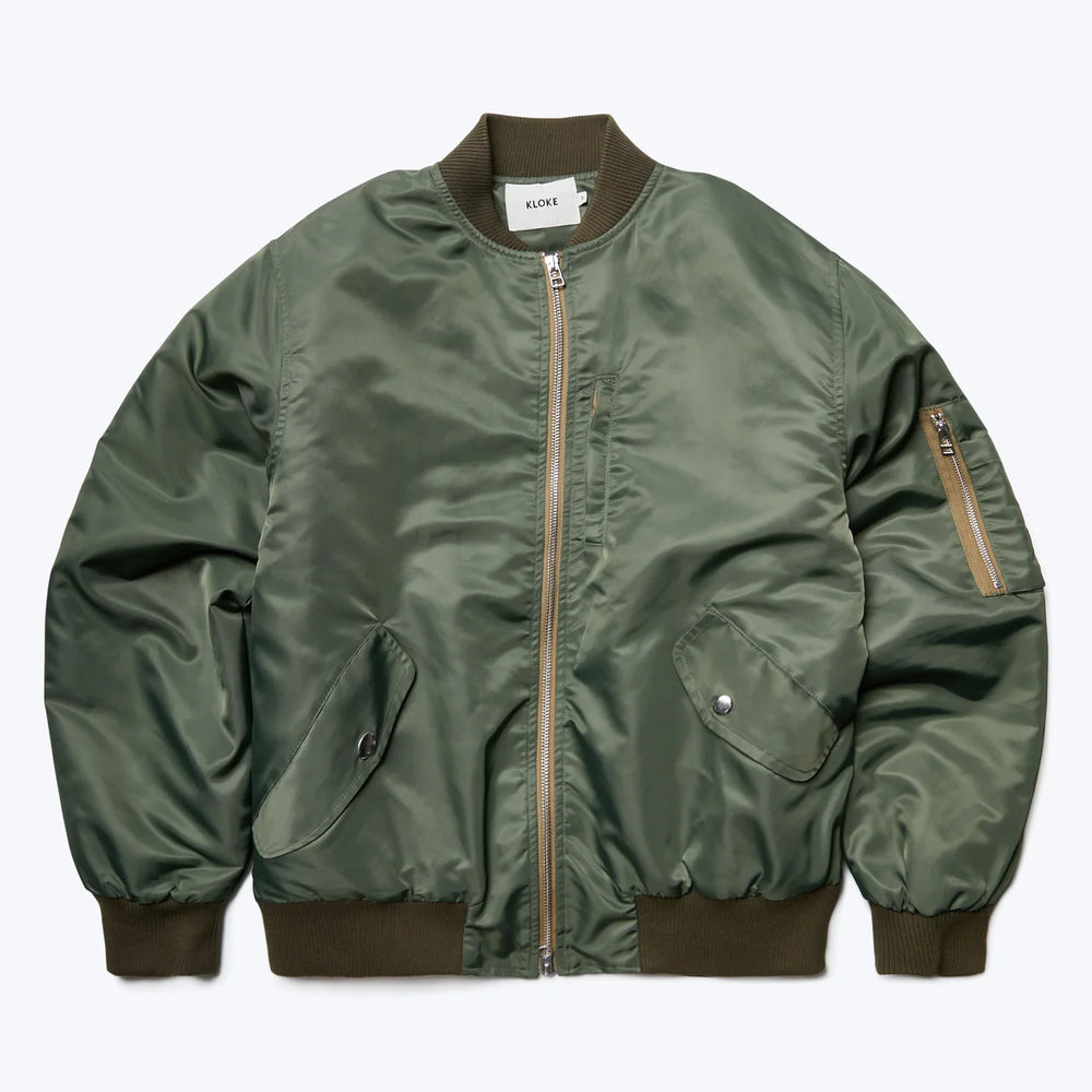 
                  
                    Strata Bomber in Olive
                  
                