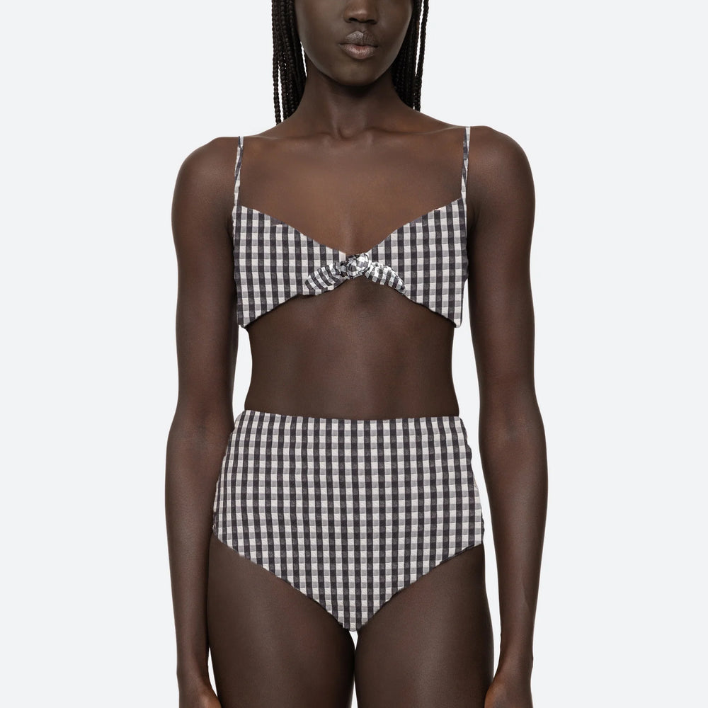 
                      
                        Pucker Gingham Bikini
                      
                    