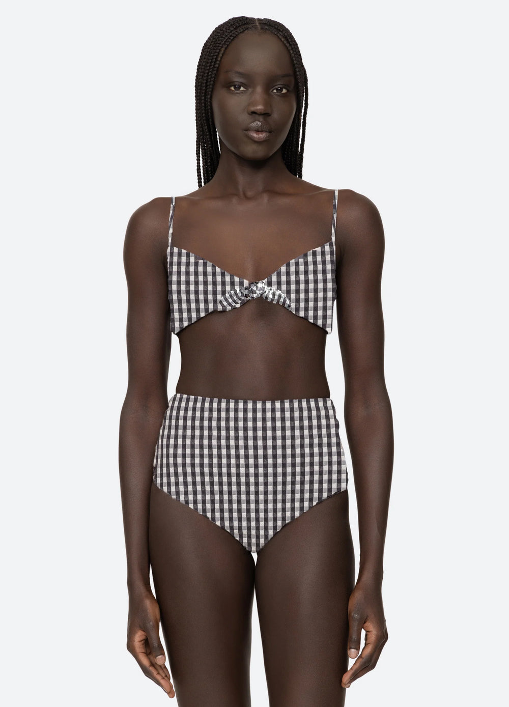 Pucker Gingham Bikini