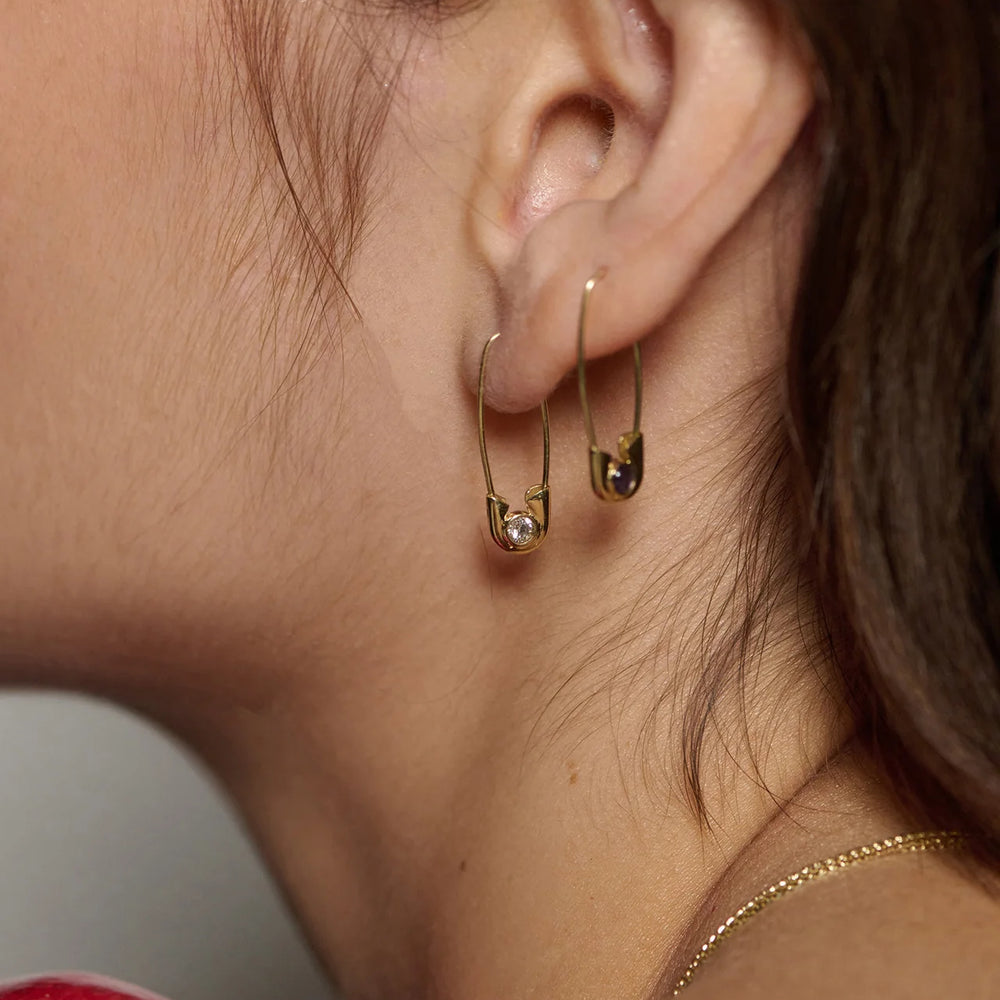 Cirque Safety Pin Earring