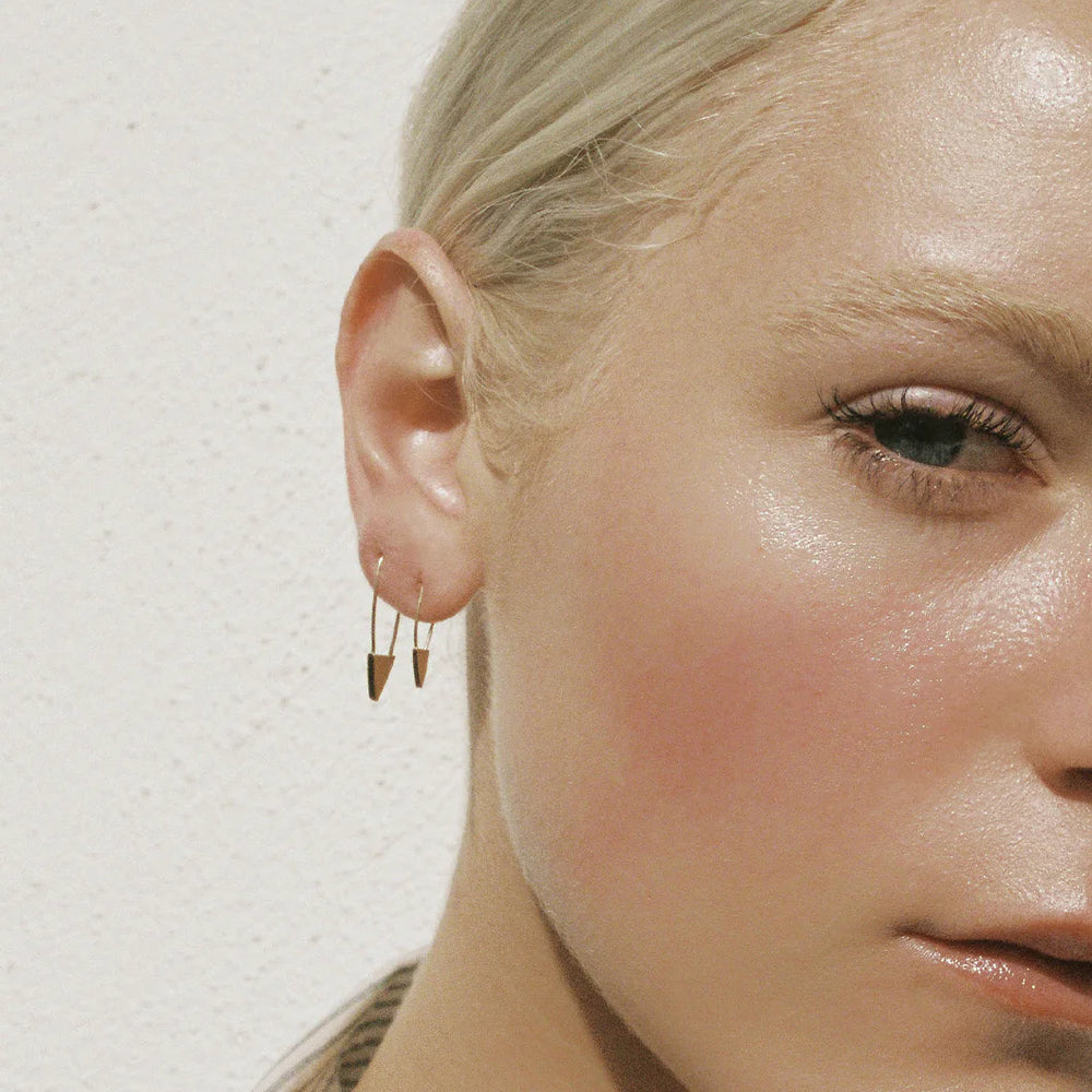 
                  
                    Triangle Safety Pin Earring
                  
                