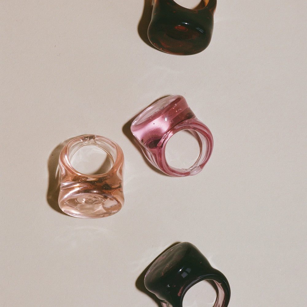 
                  
                    Italian Glass Rings
                  
                