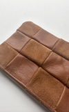 Patchwork Leather Clutch