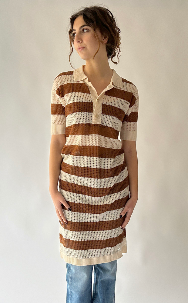 
                      
                        Flax Polo Dress
                      
                    