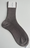 Metallic Ribbed Socks