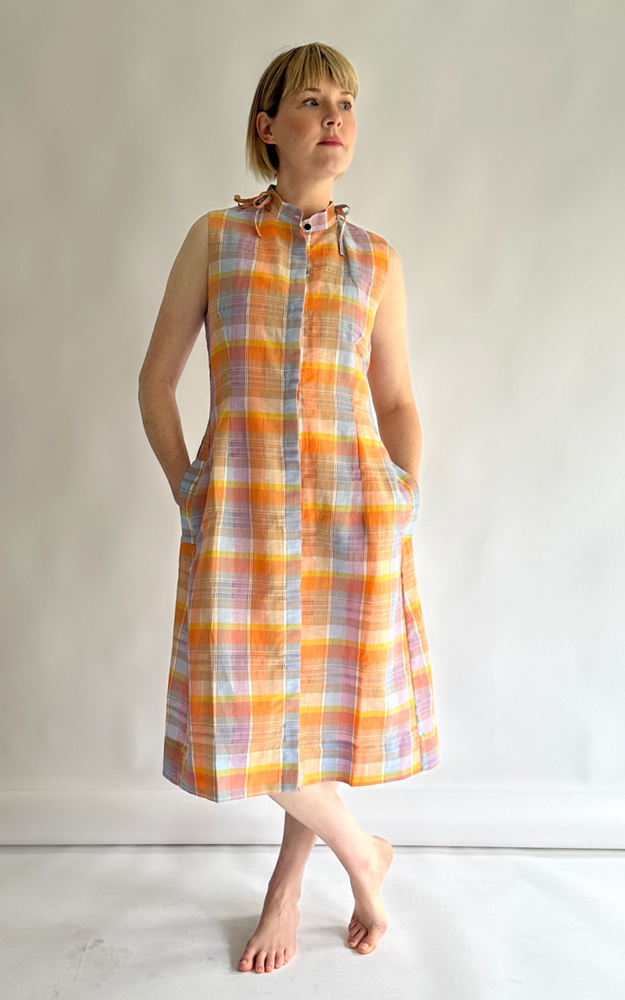 
                      
                        Spam Dress in Multi Check
                      
                    