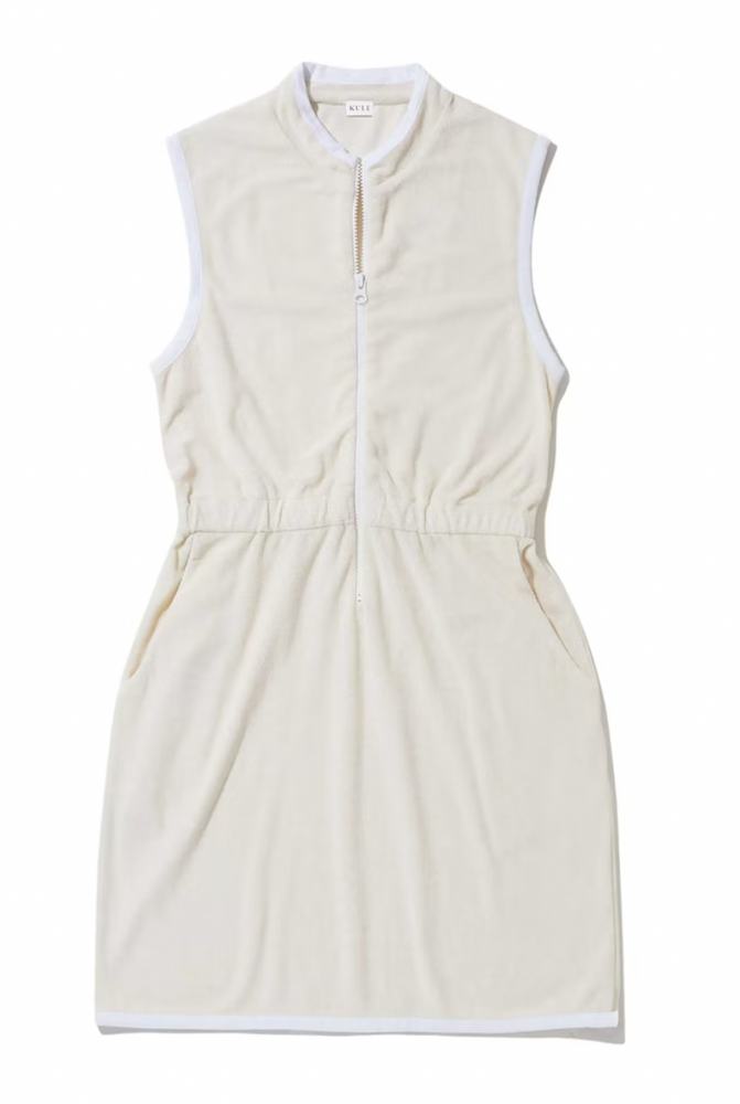 
                      
                        The Terry Dress in Cream
                      
                    