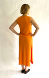 Hermosa Dress in Orange Crush
