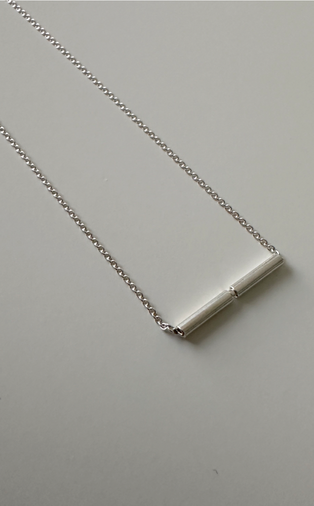 
                  
                    Fine Paillettes Necklace in Sterling Silver
                  
                