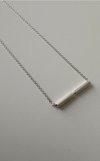 Fine Paillettes Necklace in Sterling Silver