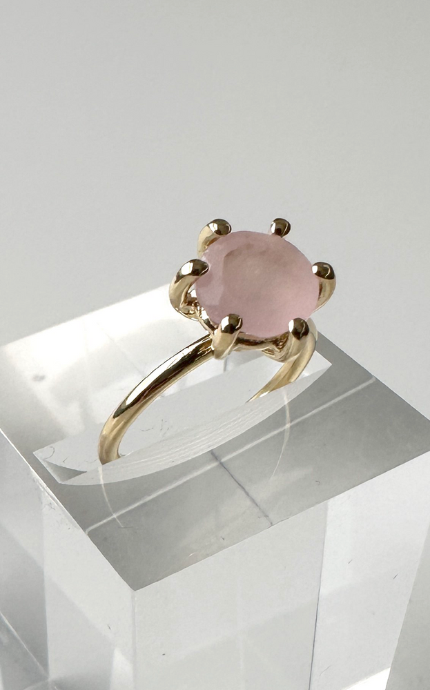 Pink Jade Ring