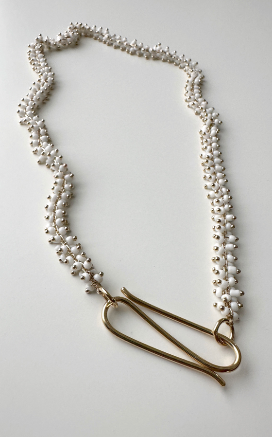 White Chain Necklace