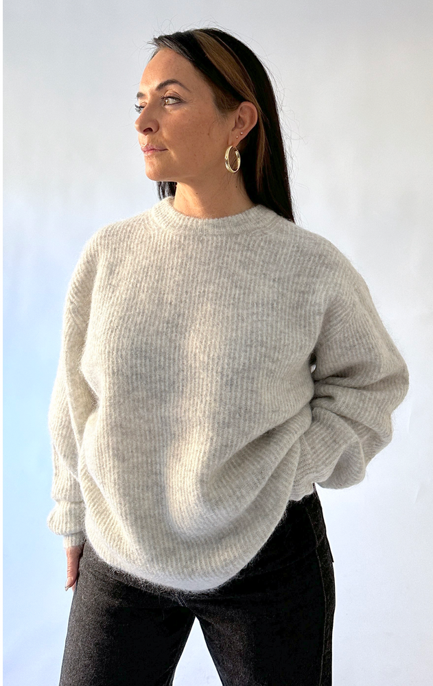 
                      
                        Mohair Sweater in Blizzard
                      
                    