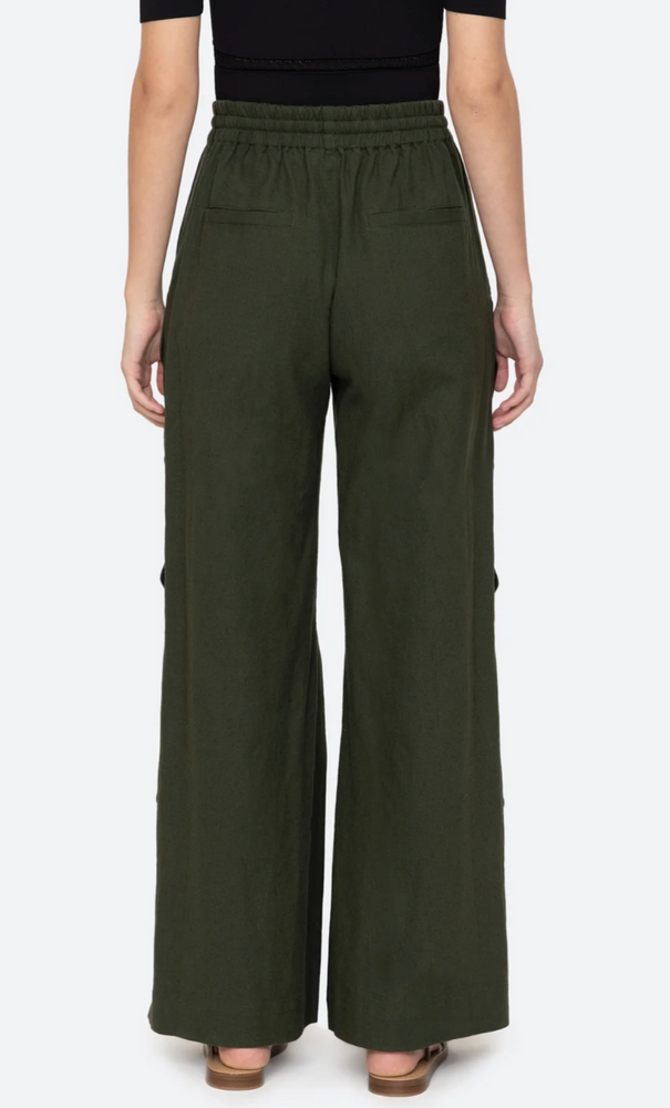 
                  
                    Shai Cut Out Pant in Army Green
                  
                