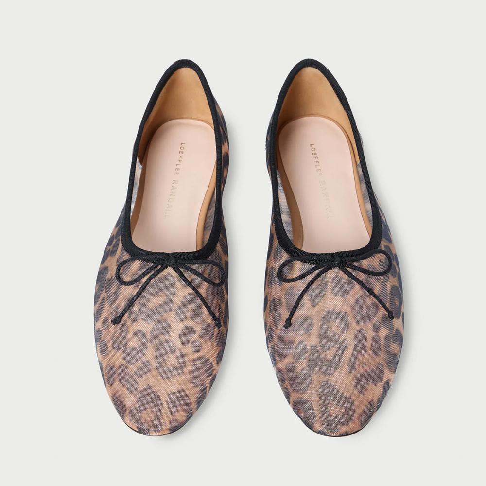 
                  
                    Landon Leopard Mesh Ballet Flat
                  
                