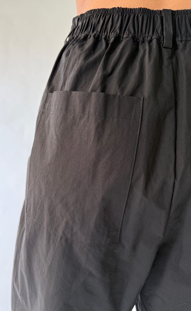 
                  
                    Voluminous Pleat Trouser in Black
                  
                