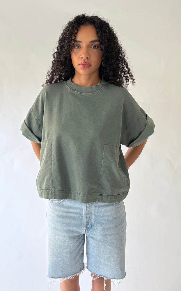 Physical Tee in Forest Green