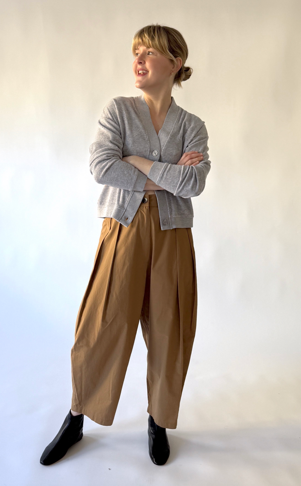 
                  
                    Voluminous Pleat Trouser in Sierra
                  
                