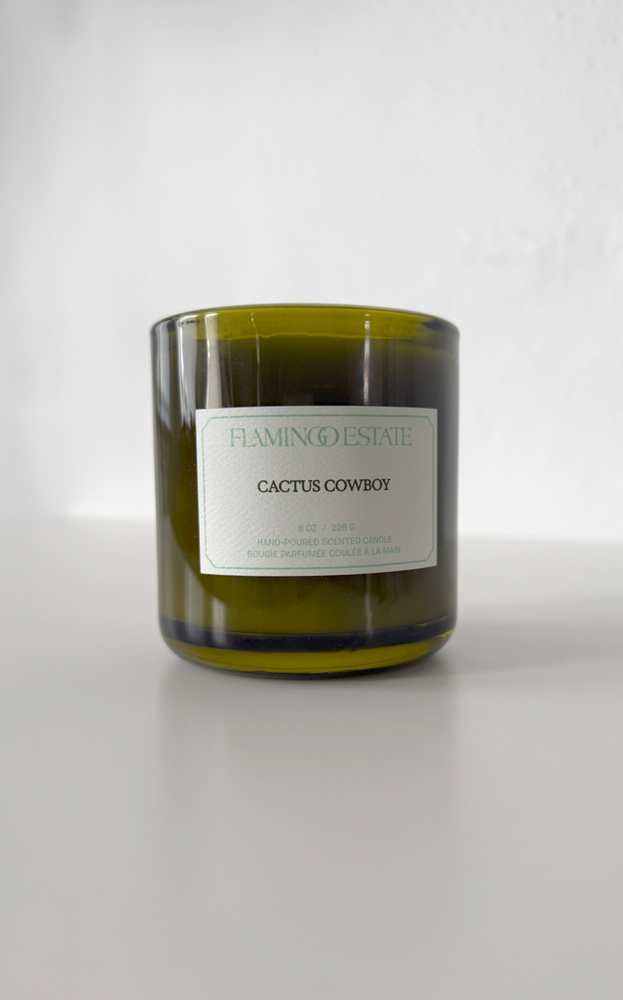 Cactus Cowboy Candle