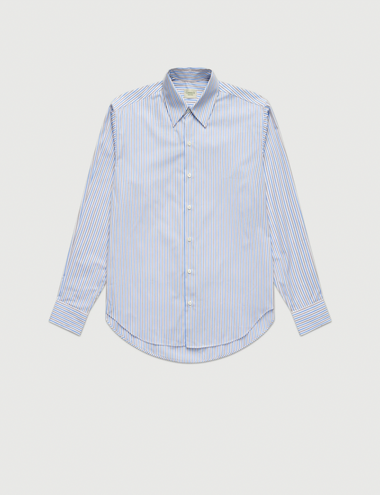 
                  
                    La Shirt Classica in Ledger Stripe
                  
                