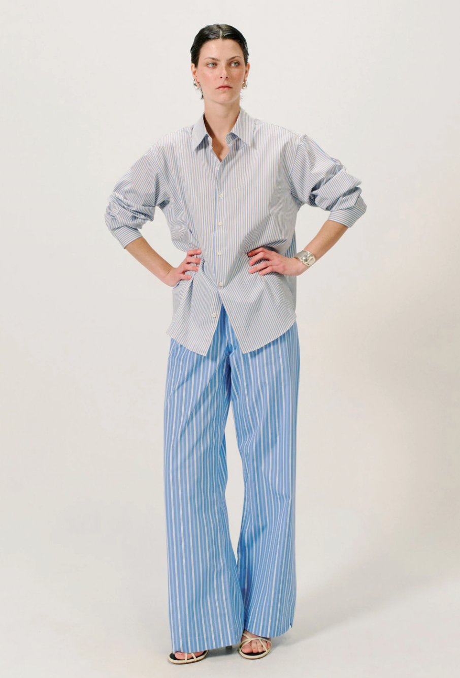 La Shirt Classica in Ledger Stripe