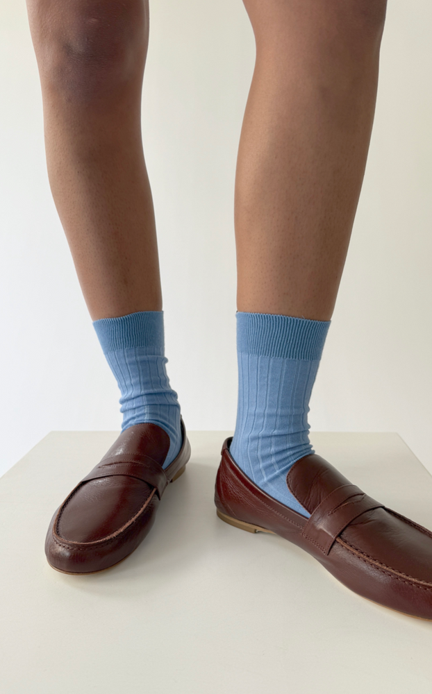 The Penny Loafer in Bright Burgundy