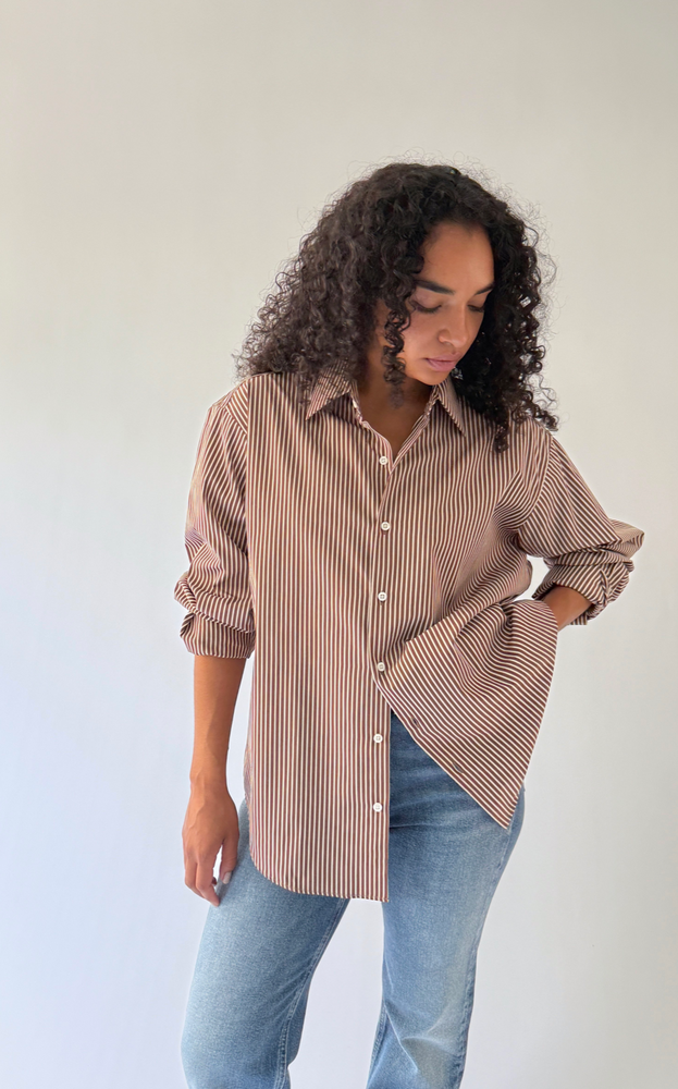 La Shirt Classica in Cortado Stripe