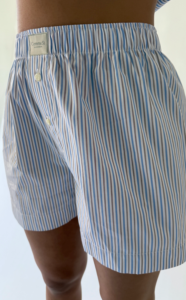 
                  
                    La Boxer Classica in Ledger Stripe
                  
                