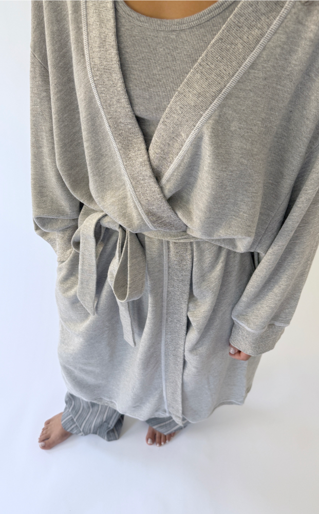
                  
                    The Sweatshirt Robe
                  
                