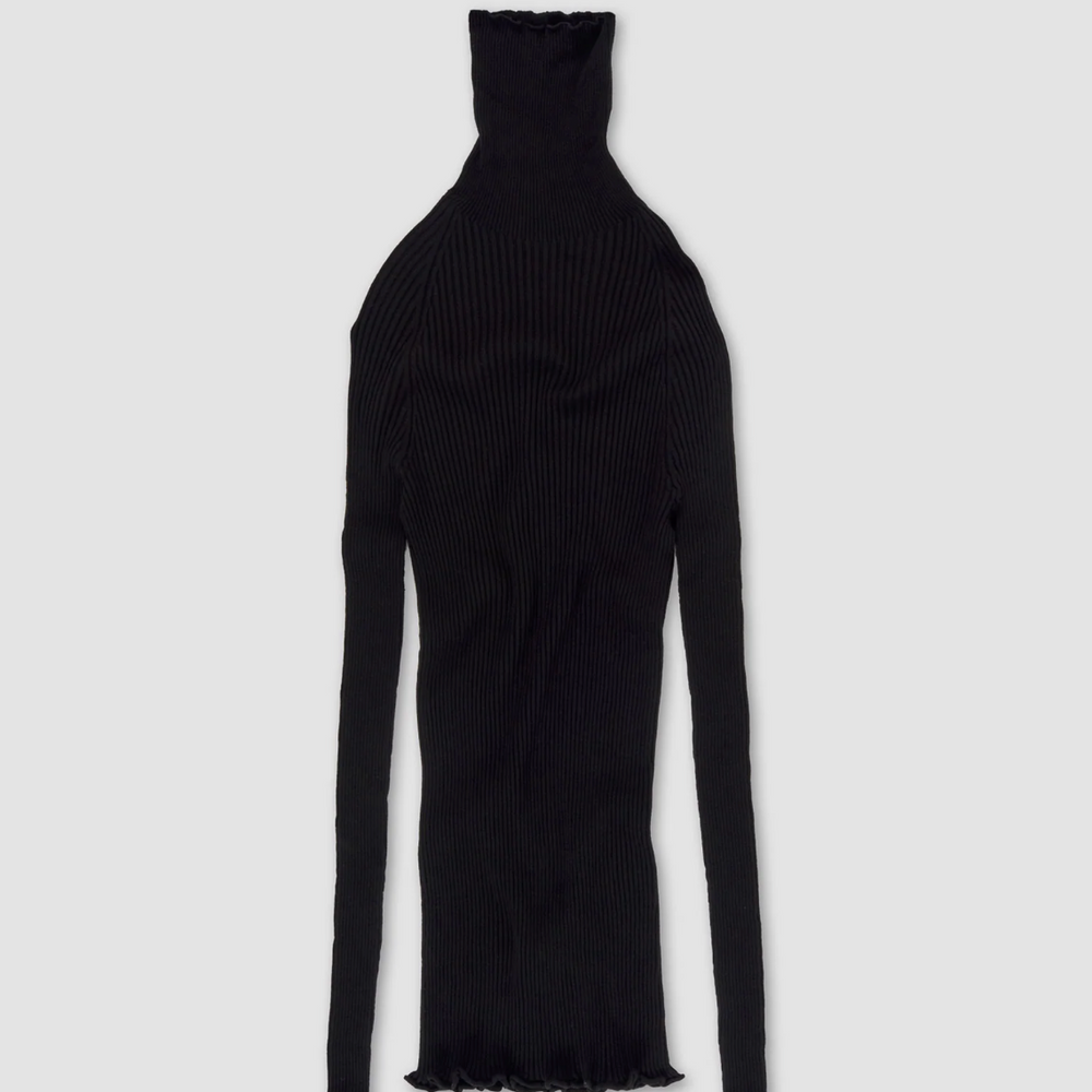 
                      
                        Strada Turtleneck Sweater in Black
                      
                    