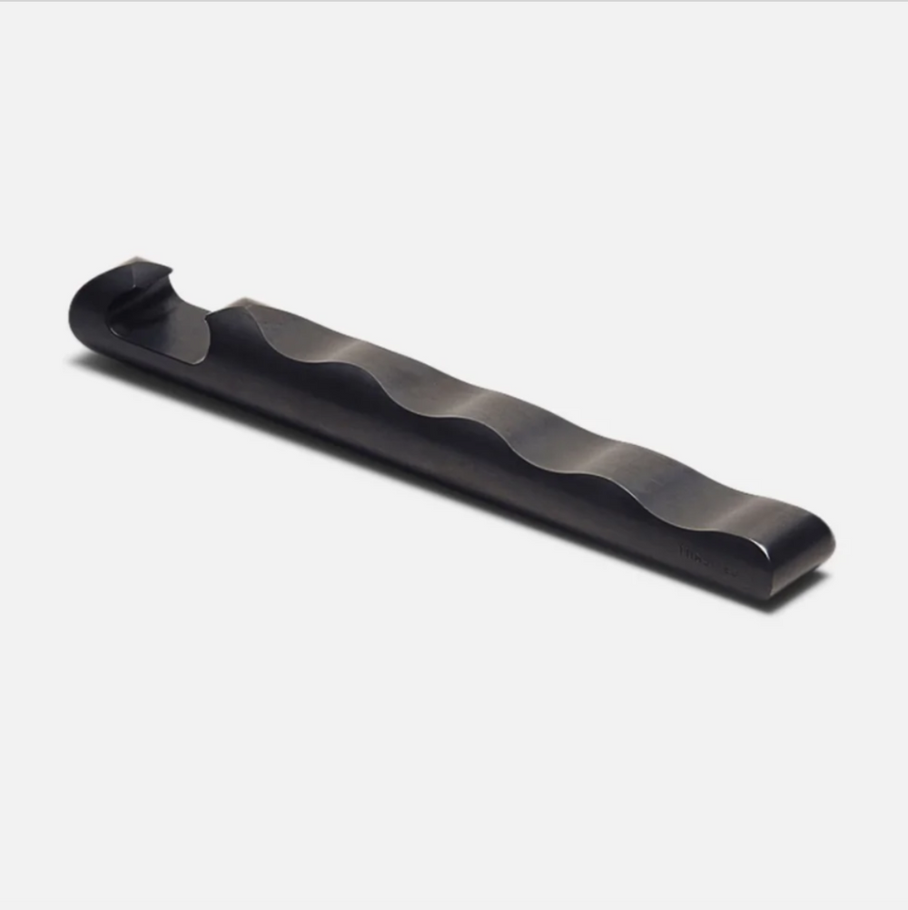 Black Ripple Bottle Opener