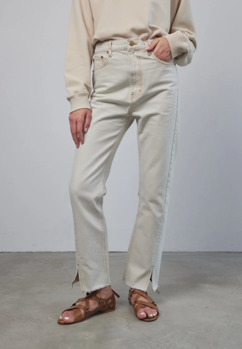 Stowe Jean in Tile White