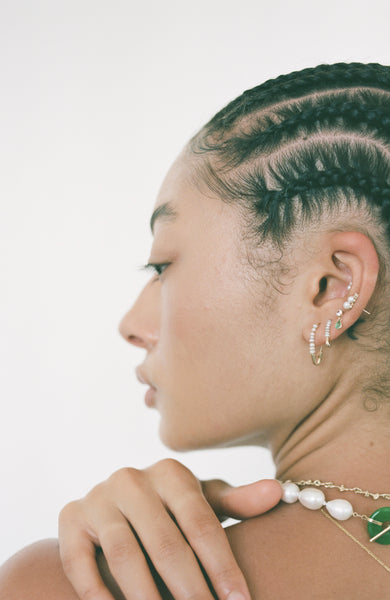 Safety Pin Single & Stud Earrings